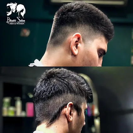 Skin fade haircut at Bhatti Salon