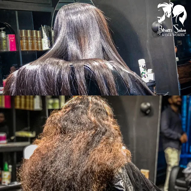 Women's hair repair and smoothing treatment